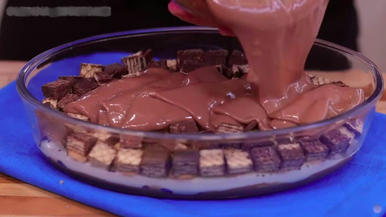 Fazendo a Montagem do Pavê