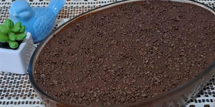 pavê de chocolate