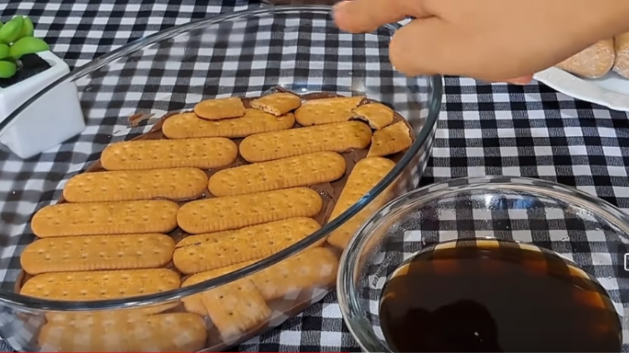 pavê de chocolate simples