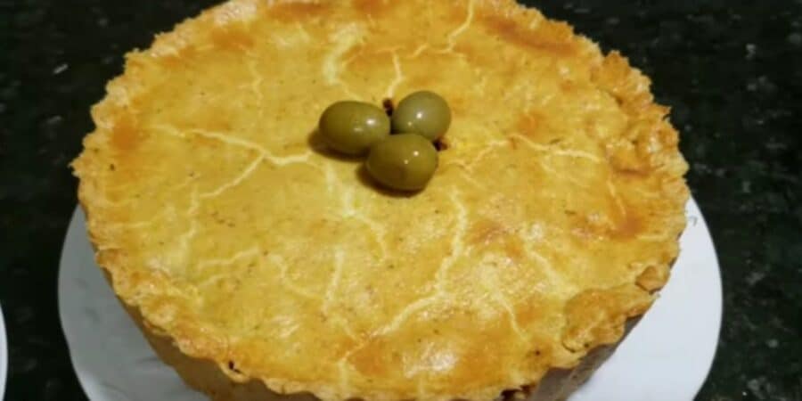 Torta de Frango Massa Podre