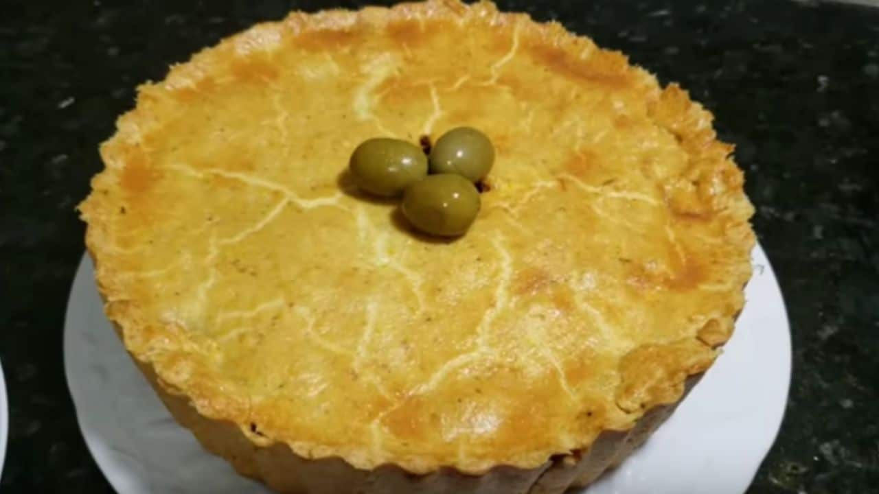 Torta de Frango Massa Podre