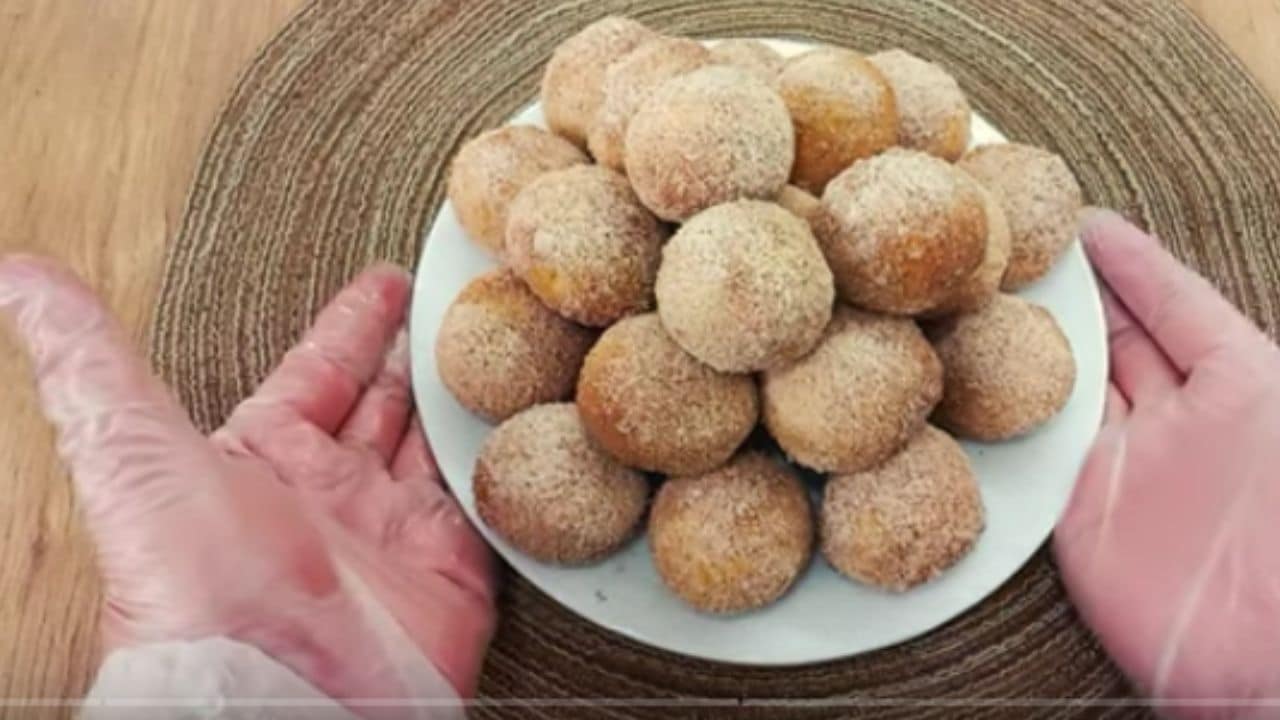 Bolinho de Chuva na Airfryer