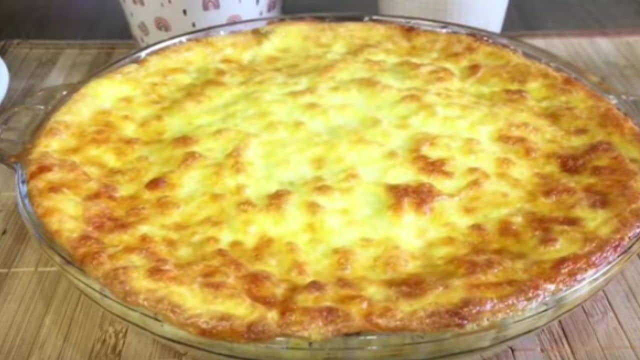 Torta de Frango Low Carb