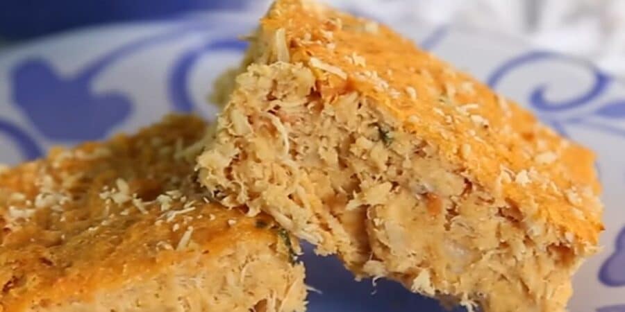 Torta de Frango com Aveia