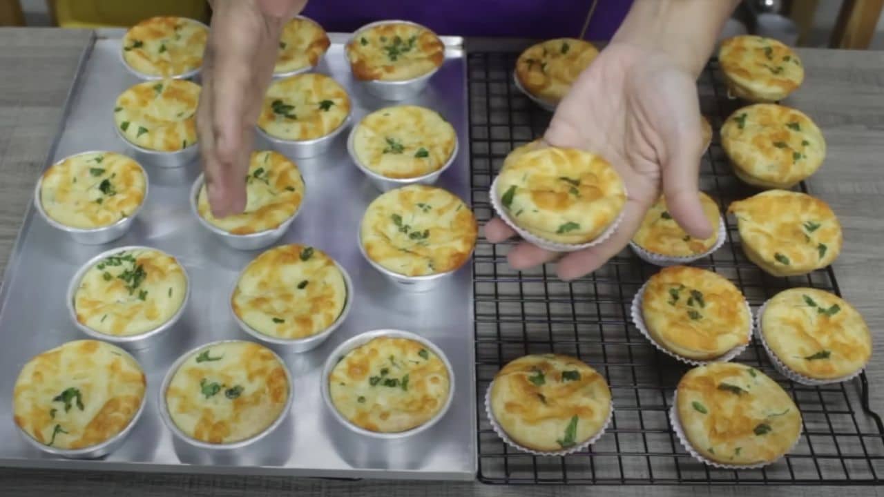 Desenformar as empadas