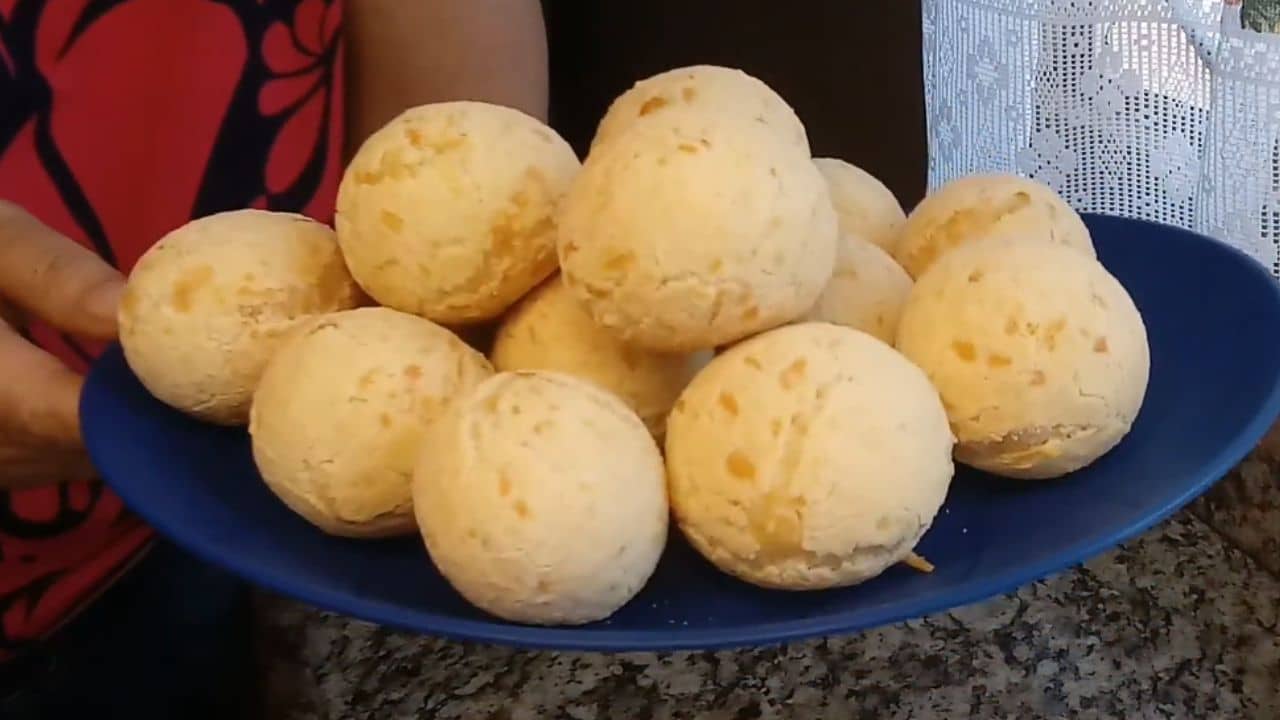 Pão de Queijo com Polvilho Doce