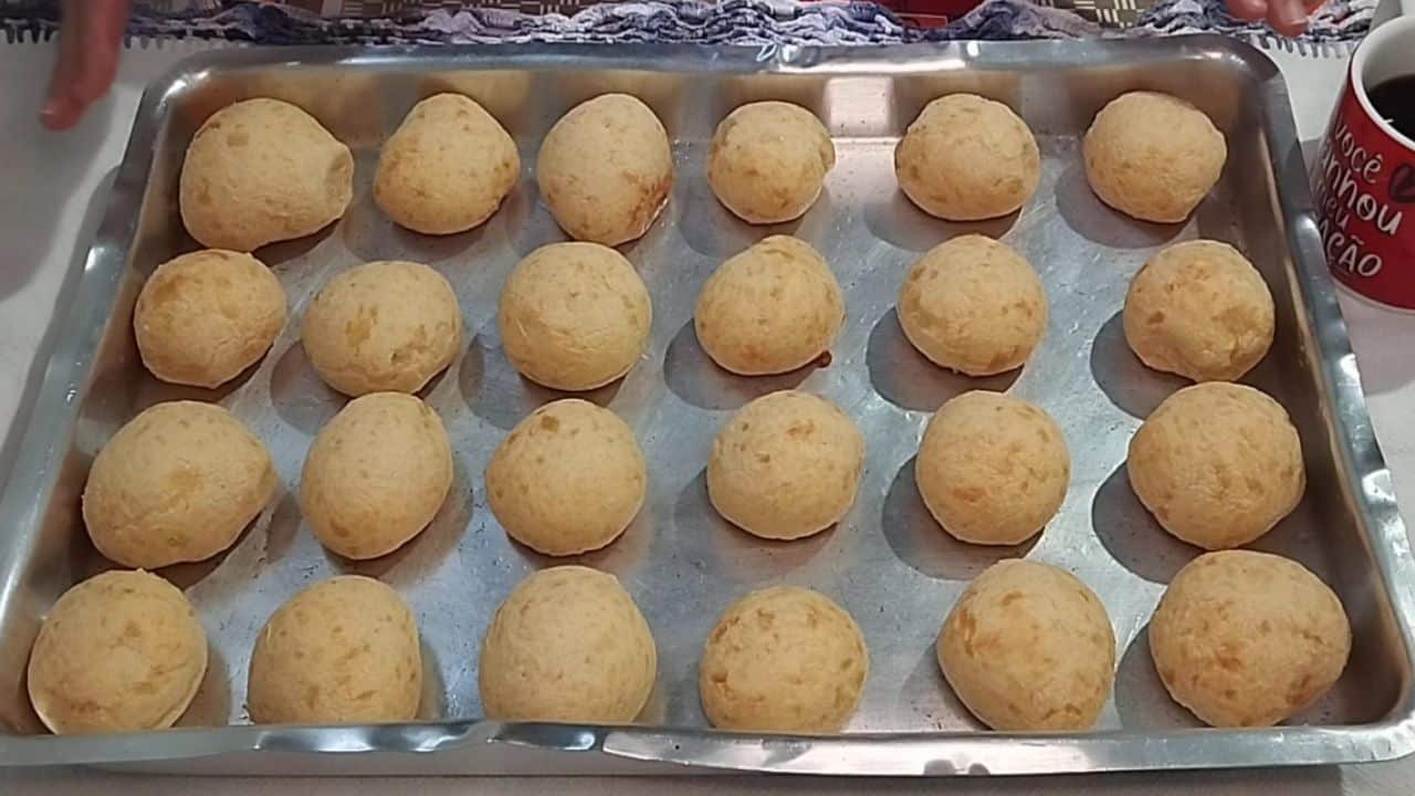 Assar os pães