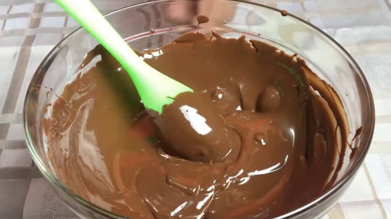Preparar a ganache de cobertura
