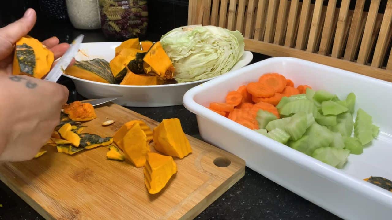 Preparar os ingredientes