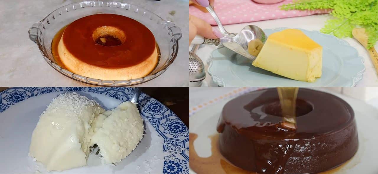 receitas de pudim