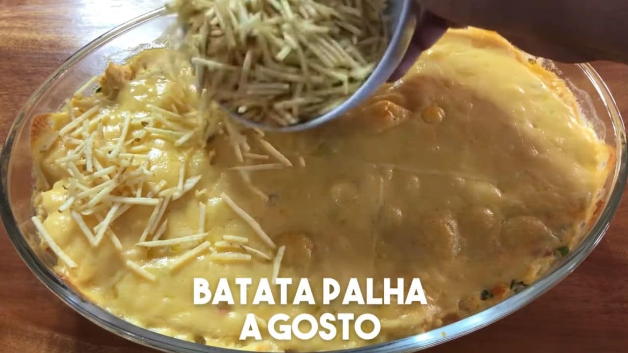 salpique a batata palha