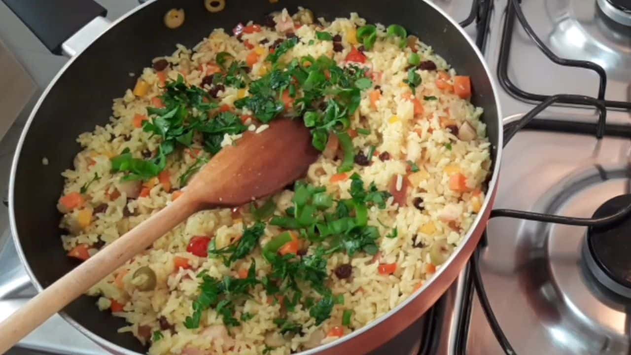 Adicionar o cheiro verde